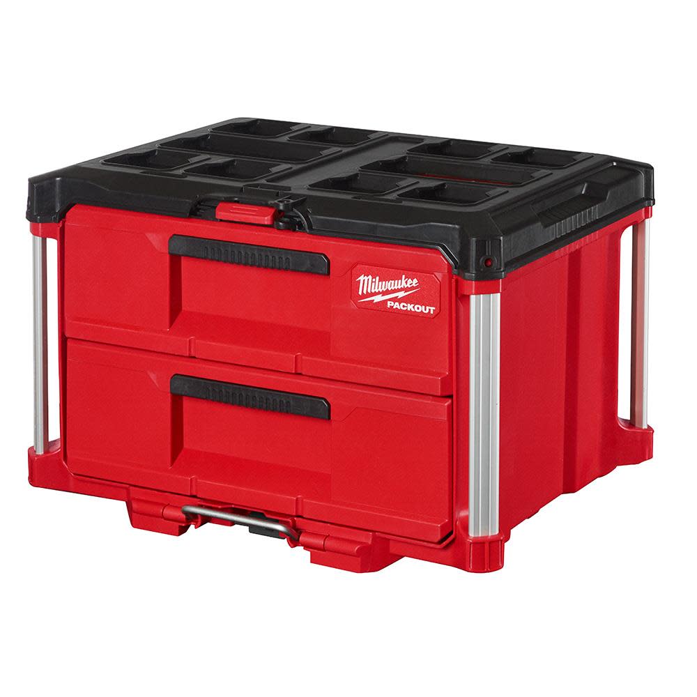デコッパチ♡ MILWAUKEE® PACKOUT™ 2-Drawer Tool Box | Milwaukee Tool