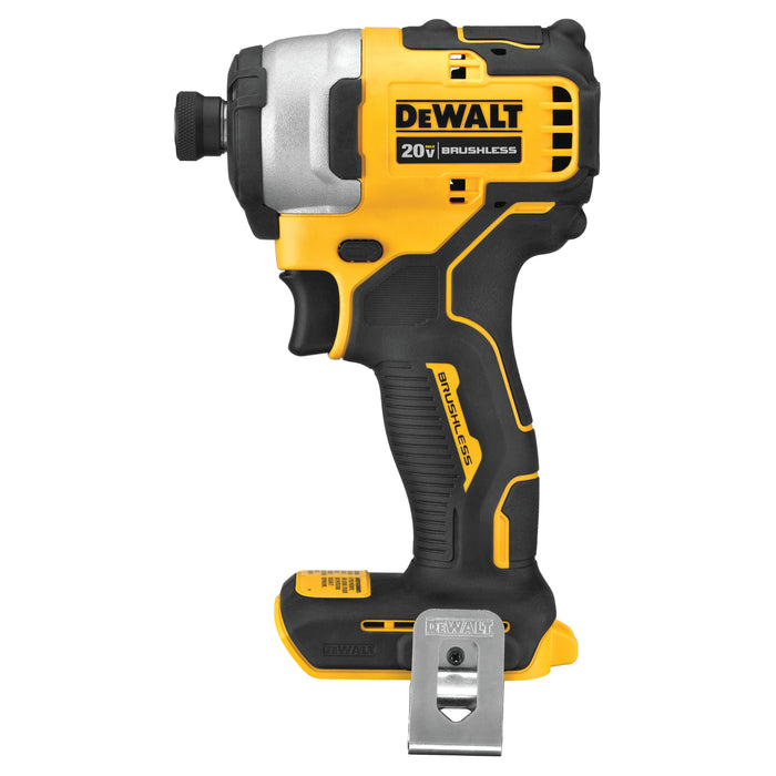 DeWalt DCF809B Atomic 20V Max Brushless Cordless Compact 1/4" Impact Driver (Tool Only) - Image 1