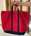 HARDENCO Large Tote Handle Bag- Red