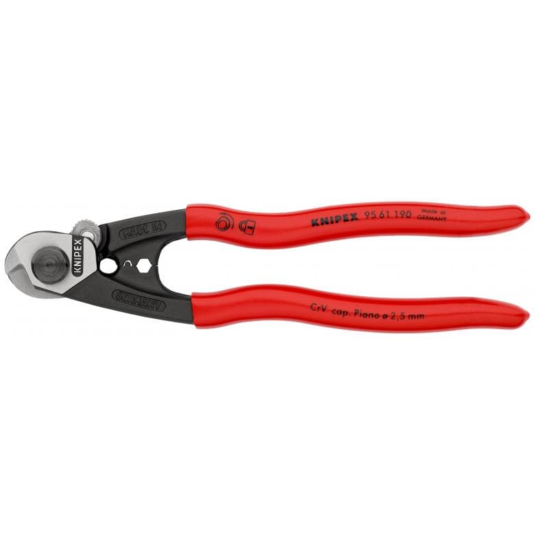 Knipex 95 61 190 Wire Rope Cutter — Coastal Tool