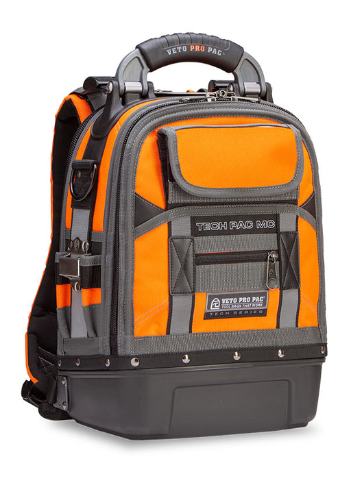 Veto Pro Pac Tech Pac MC Hi-Viz Orange Tool Bag - Image 1