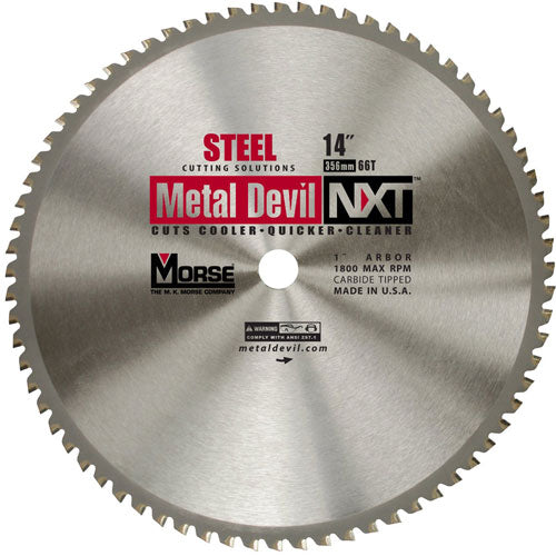 MK Morse CSM1466NSC CSM1466NSC 14" Metal Devil Dry-Cutting Blade