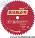 Diablo D0756N 7-1/2" Non-Ferrous/Plastic Saw Blade