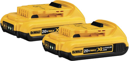 DeWalt DCB203-2 20V Max Battery 2-Pack