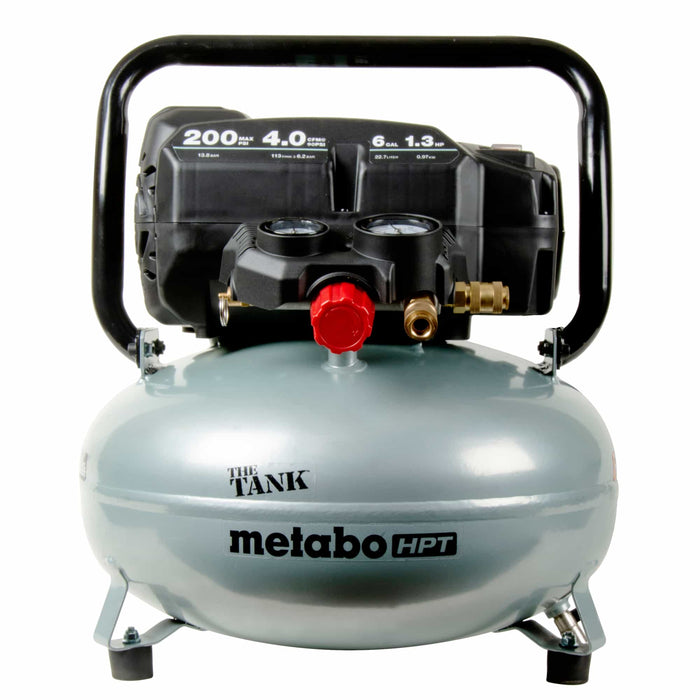 Metabo HPT EC914SM THE TANK 6-Gallon High Capacity Pancake Air Compressor Image 1