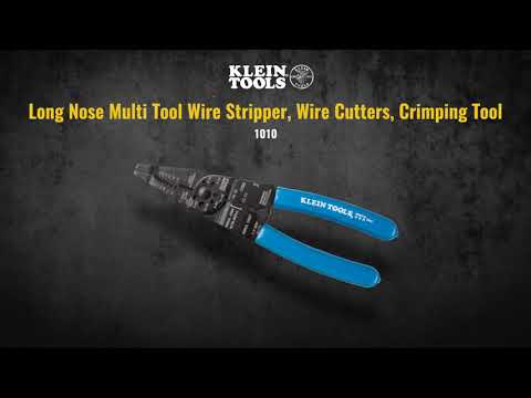 Klein 1010 Multi Tool Wire Stripper, Cutters, and Crimping Tool - Video 1