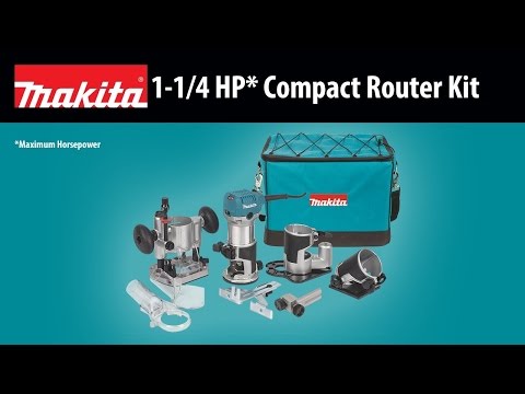 Makita RT0701C Compact Router Video