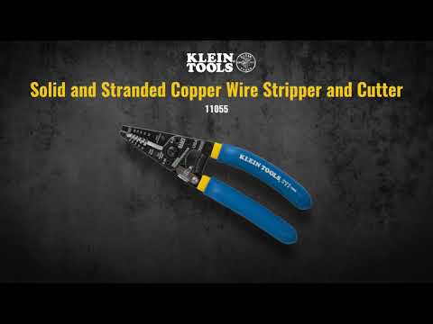 Klein 11055 Copper Wire Stripper - Video1