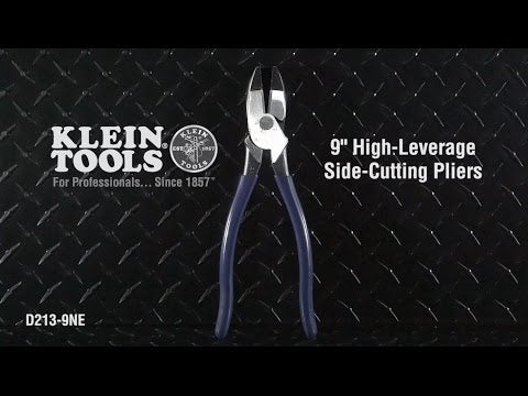Klein D213-9NE New England Nose 9" Lineman's Pliers - Video 1