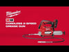 Milwaukee 2646-20 M18 Cordless 2-Speed Grease Gun (Tool Only) - Video 1
