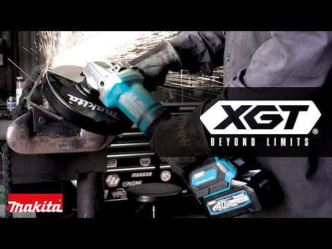 Makita GAG01Z 40V Max XGT 5" Angle Grinder (Tool Only) - Video 1