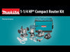 Makita RT0701CX7 Compact Router Kit Video