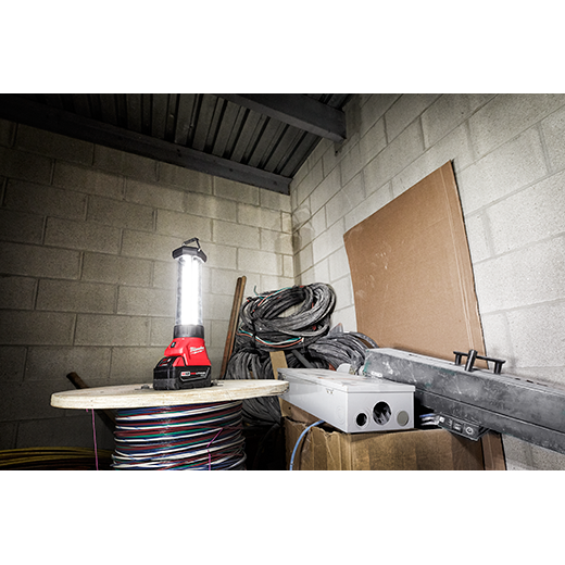 Milwaukee 2363-20 M18 18V LED Lantern & Flood Light - Bare Tool, Cordless, 700 Lumens