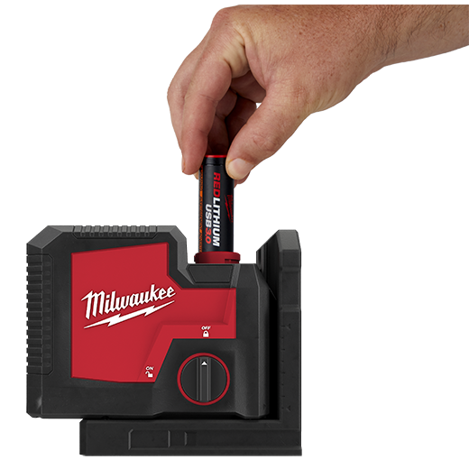 Milwaukee 3510-21 USB Rechargeable Green 3-Point Laser - Image 5