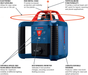 Bosch GRL900-20HVK REVOLVE900 Self-Leveling Horizontal/Vertical Rotary Laser Kit - Image 3