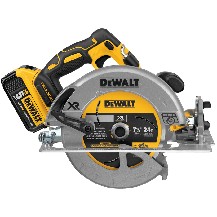 DeWalt DCS570P1 20V Max 7-1/4" Brushless XR Circular Saw Kit - Image 2