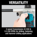 Makita XPH14Z 18V LXT Brushless Cordless 1/2" Hammer Driver-_Drill (Tool Only) - Image 5