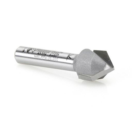 Amana 45704 V-Groove Router Bit - Image 2