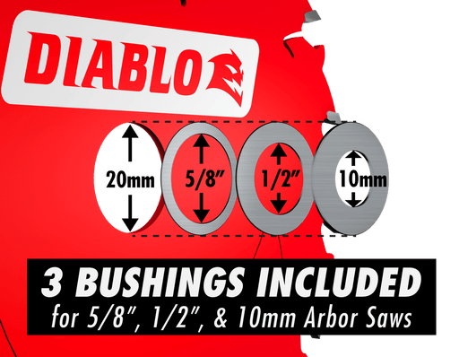 Diablo D053830FMX 5-3/8" x 30 Tooth Carbide-Tipped Saw Blade for Metal - Image 2