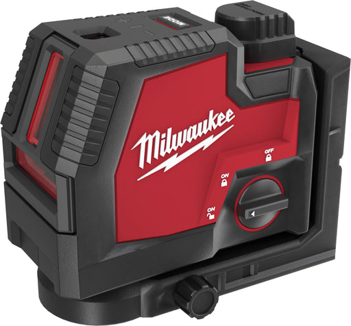 Milwaukee 3522-21 USB Rechargeable Green Cross Line & Plumb Points Laser - Image 1