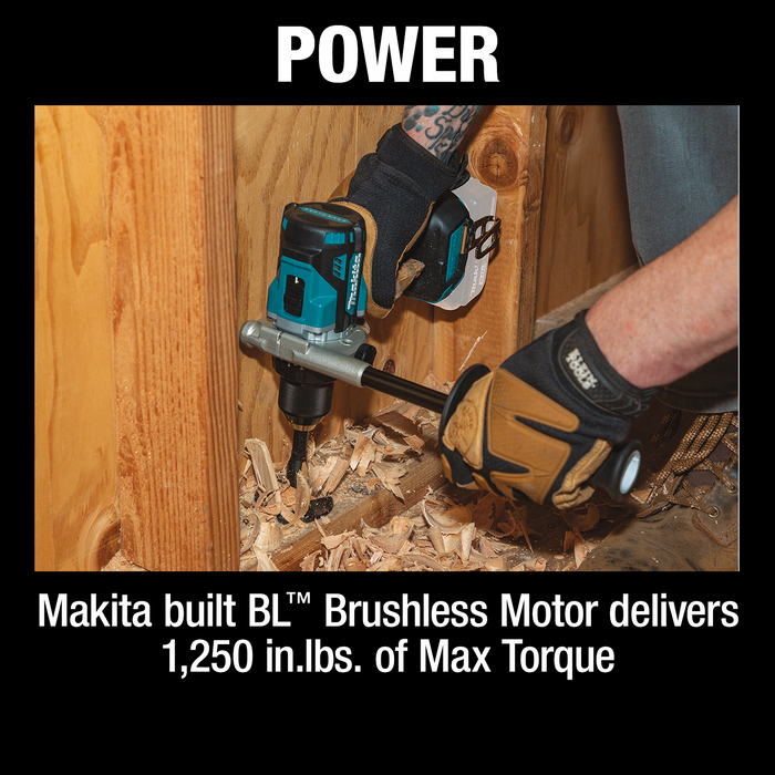 Makita XPH14Z 18V LXT Brushless Cordless 1/2" Hammer Driver-_Drill (Tool Only) - Image 4
