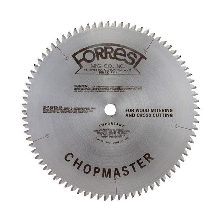 Forrest CM12806115 12" Chop Master Saw Blade