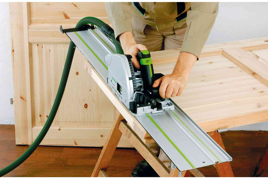 Festool 576119 TS 75 EQ-F-Plus-FS Plunge Cut Track Saw – 75-Inch Guide Rail Included, 2-3/4 Inch Cut Depth