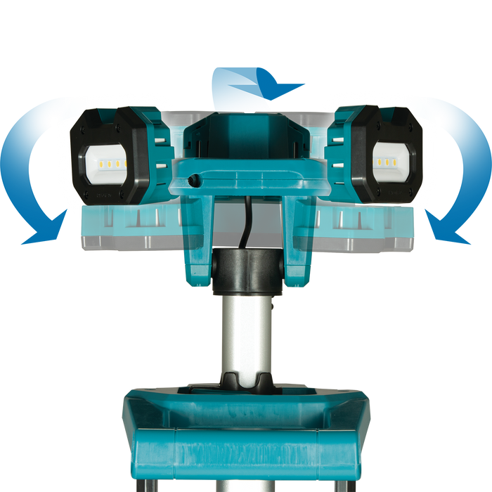 Makita DML814 18V LXT Cordless LED Tower Multi-Directional Work Light (Tool Only) - Image 6