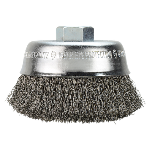 Milwaukee 48-52-5060 3" Crimped Wire Cup Brush - Image 1