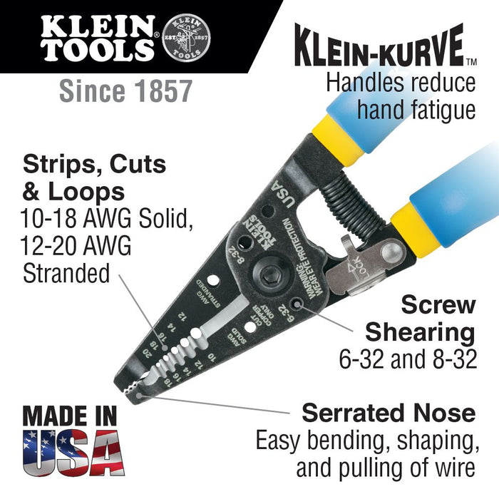 Klein 11055 Copper Wire Stripper - Image 2