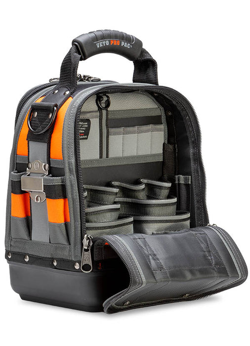 Veto Pro Pac TECH-MCT HI-VIZ ORANGE Compact Tool Bag - Image 3