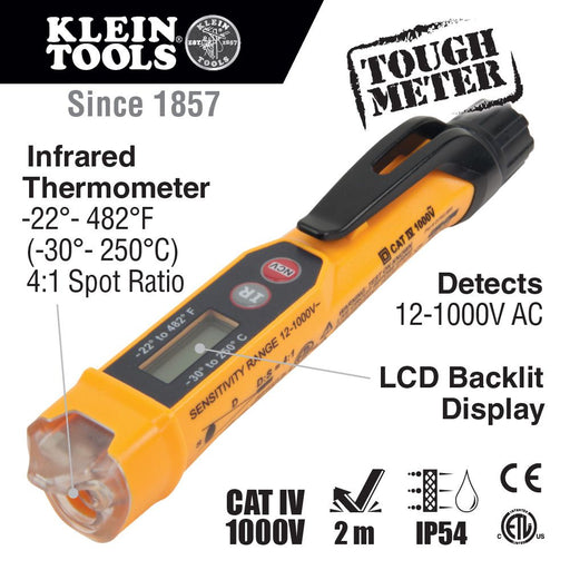 Klein NCVT-4IR Non-Contact Voltage Tester Pen - Image 2