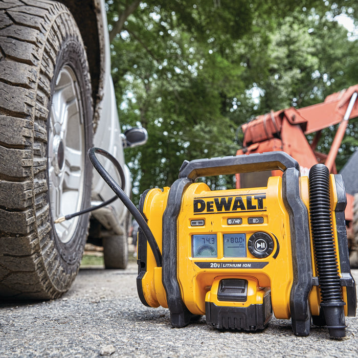 DeWalt DCC020IB 20V Max Corded/Cordless Air Inflator — Coastal Tool