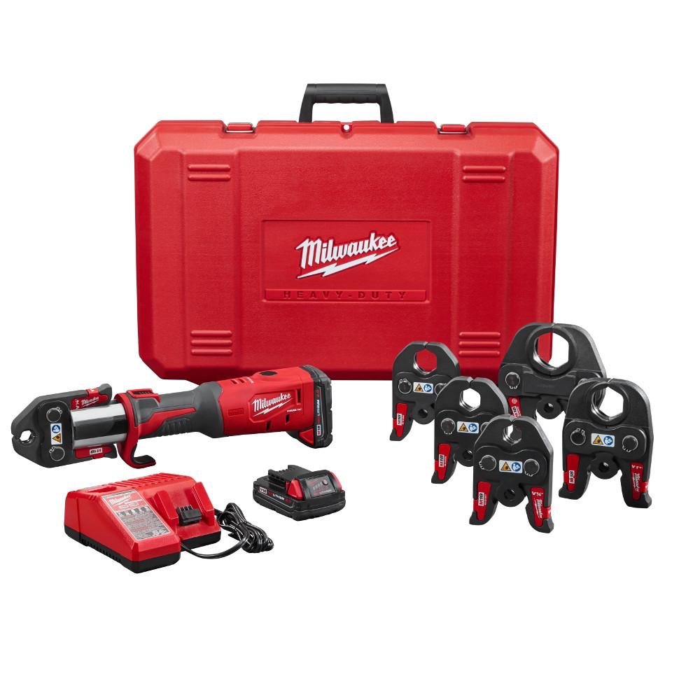 Milwaukee 2773-22 M18 FORCE LOGIC Press Tool Kit with 1/2