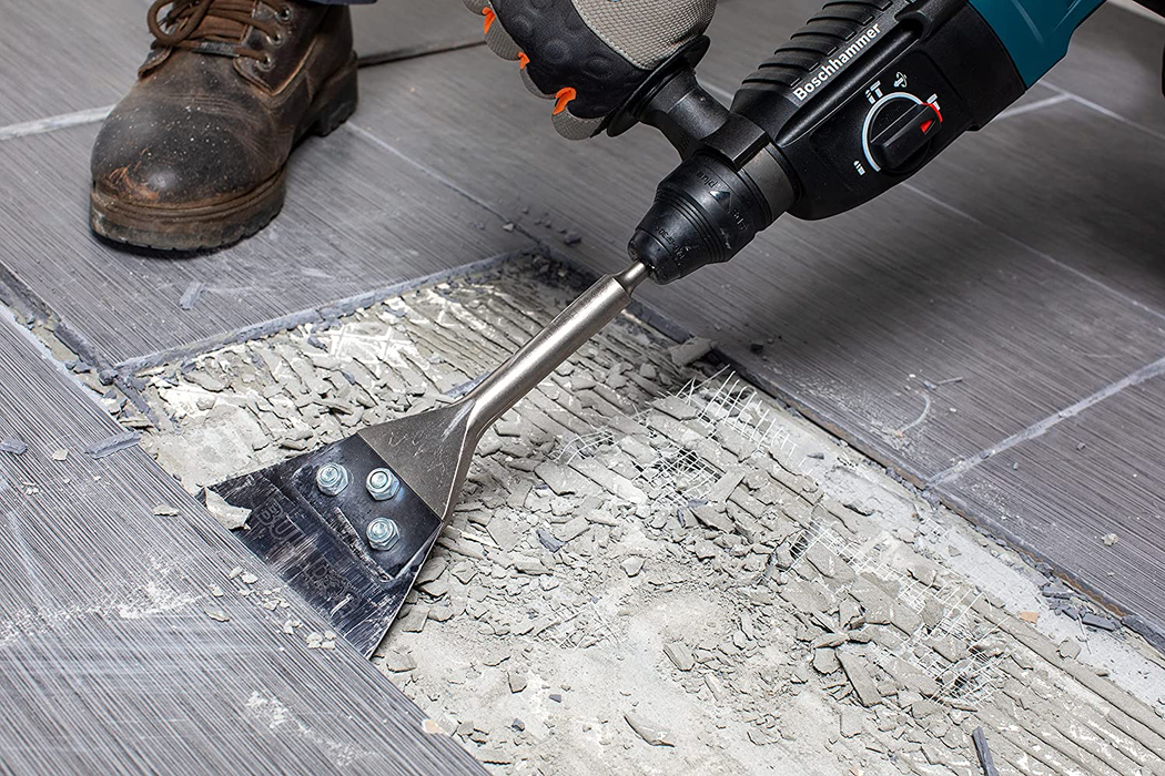 Bosch HS1418 SDS Plus Bulldog Floor Scraper Hammer Steel Coastal