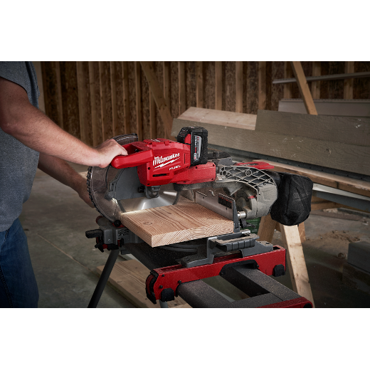 Milwaukee 2734-20 M18 Fuel 10" Dual-Bevel Sliding Compound Miter Saw (Tool Only) - Image 3