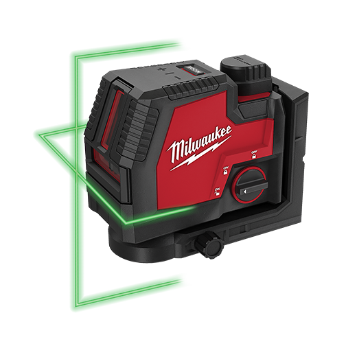 Milwaukee 3521-21 USB Rechargeable Green Cross Line Laser - Image 3