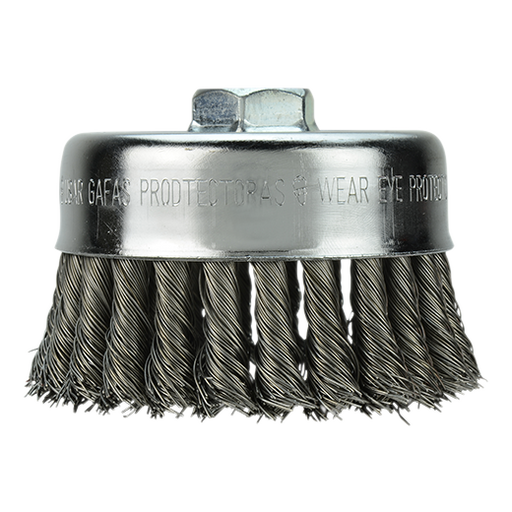 Milwaukee 48-52-1350 4" Knot Wire Cup Brush - Image 1