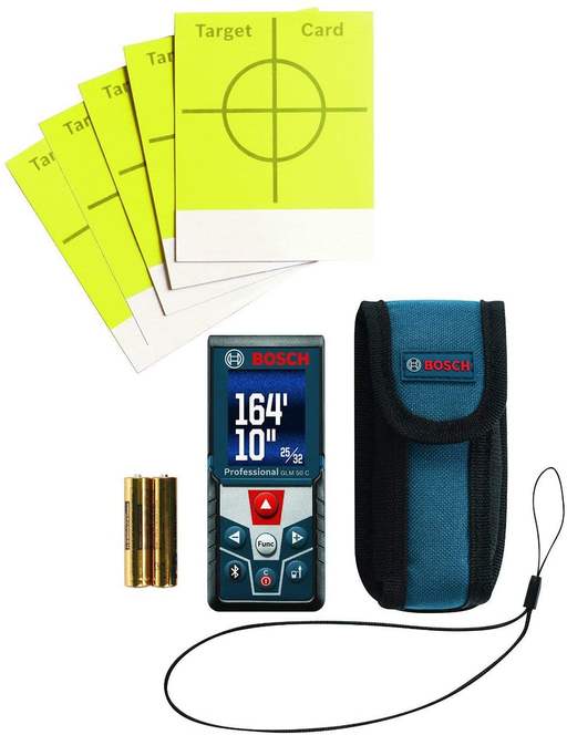 Bosch GLM50C Laser Distance Measurer Kit - Image 1