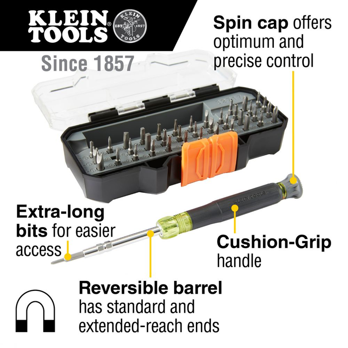Klein 32717 All-in-1 Multi-Bit Precision Screwdriver Set - Image 4