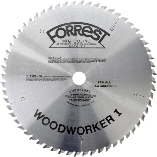 Forrest WW12607125G 12" Woodworker I Saw Blade