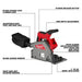 Milwaukee 2831-20 M18 FUEL 6-1/2" Plunge Track Saw (Tool Only) - Image 3