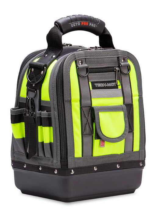 Veto Pro Pac TECH-MCT HI-VIZ YELLOW Compact Tool Bag - Image 2