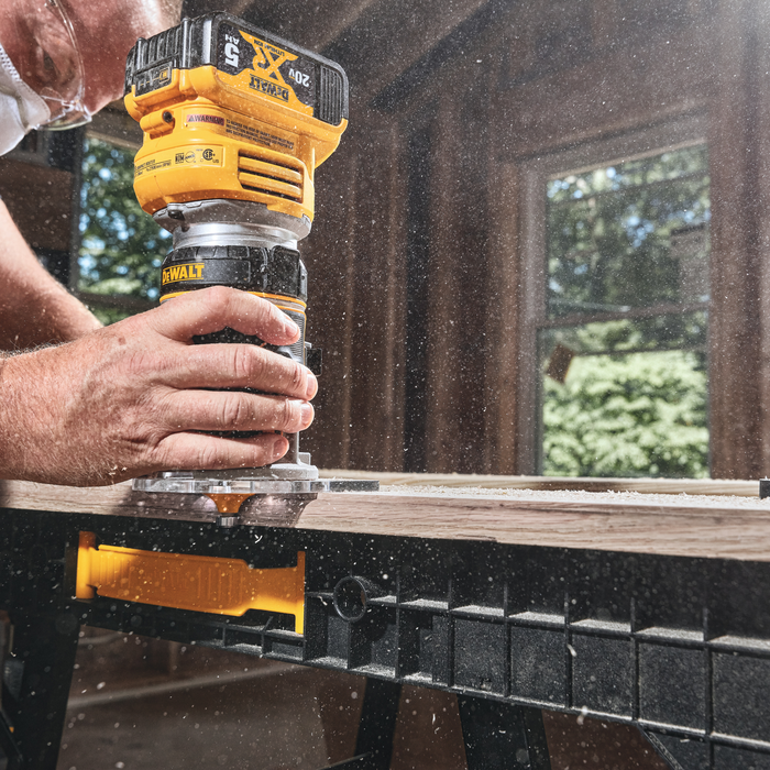DeWalt DCW600B 20V Max Cordless Compact Router (Tool Only) - Image 2