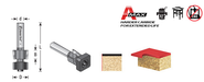 Amana 47147 Laminate Trimmer with Euro Square Bearing Router Bit - Image 4