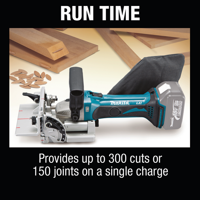 Makita XJP03Z 18V LXT Lithium-Ion Cordless Plate Joiner (Tool Only) - Image 4