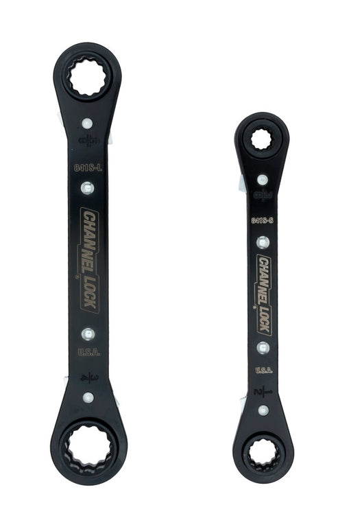 Channellock 841S 2PC SAE Ratcheting Combination Wrench Set - Image 1
