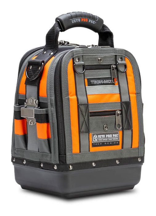 Veto Pro Pac TECH-MCT HI-VIZ ORANGE Compact Tool Bag - Image 1
