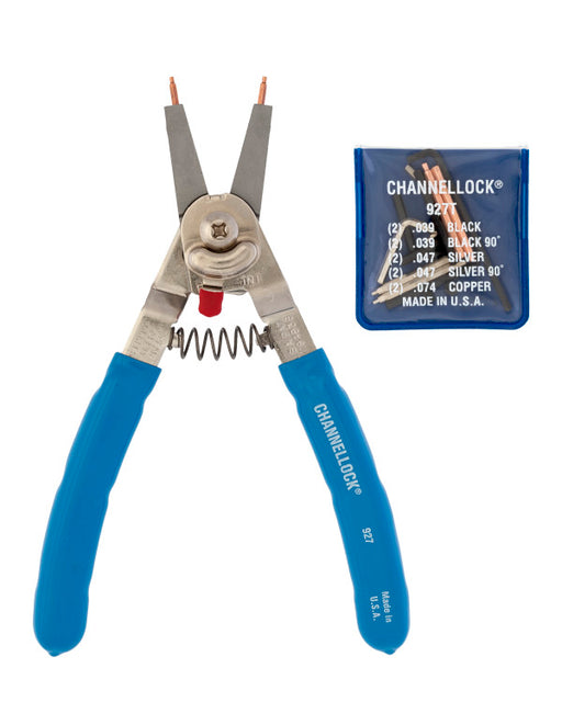 Channellock 927 8" Convertible Retaining Ring Pliers - Image 1
